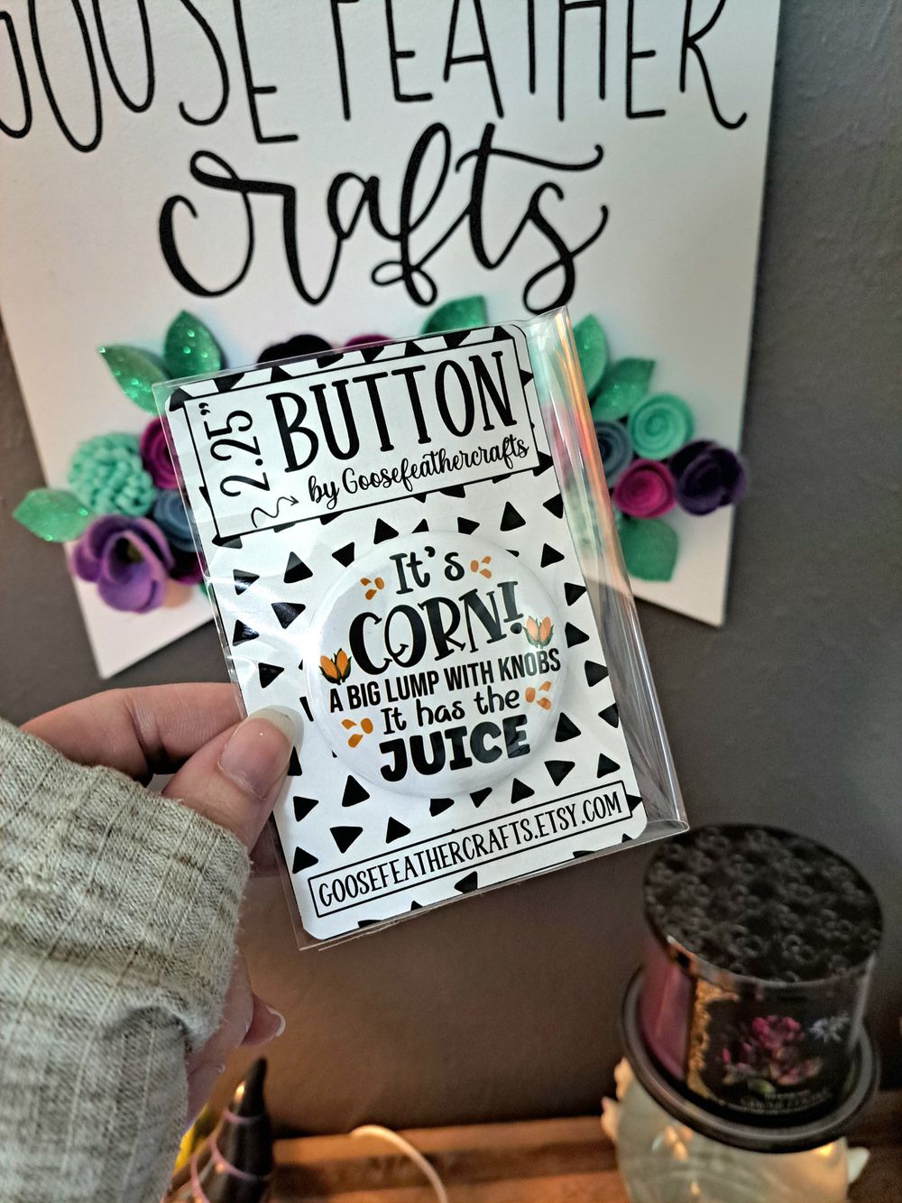 Novelty Button --- 2.25" Round Button